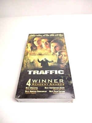 Traffic VHS Video Tape Movie - Michael Douglas/Catherine Zeta-Jones NEW Sealed - Image 1 of 4