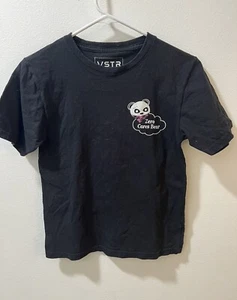V.S.T.R Zero Cares Bear, Panda T Shirt Size Small Black, Boys, 100% Cotton - Picture 1 of 8
