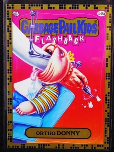 GPK 2011 Flashback Series 2 GOLD Border Parallel Card #56a Ortho DONNY 1 FB2 FS2 - Picture 1 of 2
