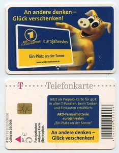 118830 - ARD-Fernsehlotterie "Ein Platz an der Sonne" - alte Telefonkarte - Bild 1 von 1
