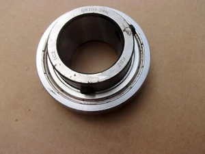 KBZ SB208-24N Flange Pillow Block Insert Ball Bearing 1-1/2" ID Bore Collar Lock - Picture 1 of 8