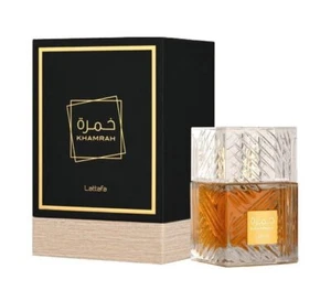 Lattafa Khamrah, Eau de Parfum Spray, 3.4 Ounces 100ml (Unisex) - Picture 1 of 1