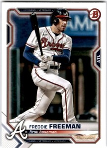 2021 Bowman #14 Freddie Freeman