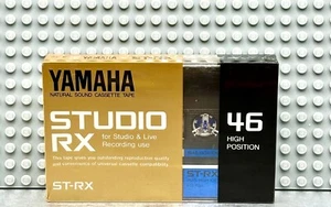 YAMAHA ST-RX STUDIO RX 46 1984 TYPE I BLANK CASSETTE TAPE (1) (SEALED) - Picture 1 of 3
