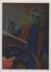 1996 Topps Finest Star Wars Greedo #64 0b3o