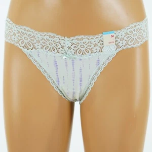 SO INTIMATES Junior's Size 11-13 LARGE Tie Dye LIGHT GREEN BIKINI PANTY SO75-001 - Picture 1 of 10