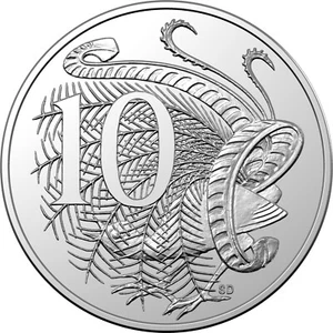 2023 Australia 10c Lyrebird Coin - Ex Year Set Gem Unc - Picture 1 of 2