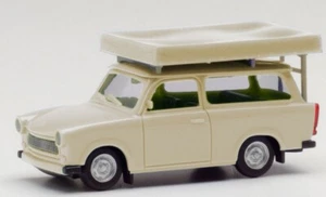HERPA - TRABANT 601S Universal with roof tent Pearl White - 1/87 - HER024181-002 - Picture 1 of 1