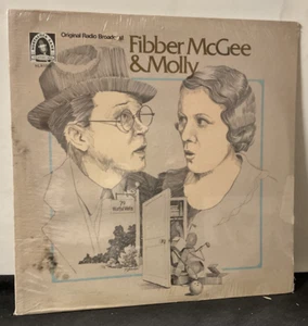 A54 Fibber McGee & Molly, 1977 Nostalgia Lane Records NLR1006 -Radio, New Sealed - Picture 1 of 2