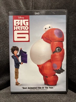 Big Hero 6 (DVD, 2014) Very Good - Image 1 of 3