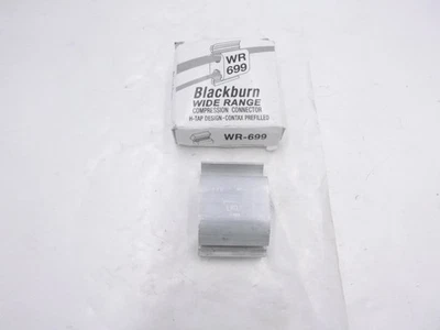 Blackburn Type H Wide Range Compression Tap Connector H Shape 18AWG WR-699 - Image 1 of 3