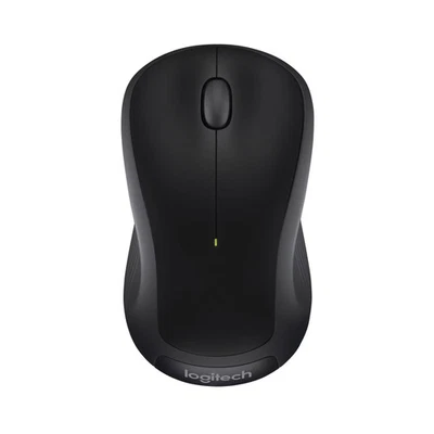 Logitech - M310 Wireless Optical Ambidextrous Mouse - Wireless - Black - Image 1 of 4