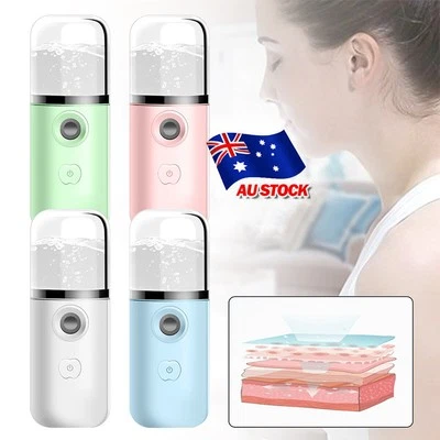 USB Nano Facial Mister Mini Handy Cool Mist Spray Machine Face Hydration Sprayer - image 1 of 4