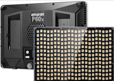Aputure Amaran P60x Bi-Colour Video Light Led Panel, CRI95+ TLCI 97+ 3200-6500K - Image 1 of 4