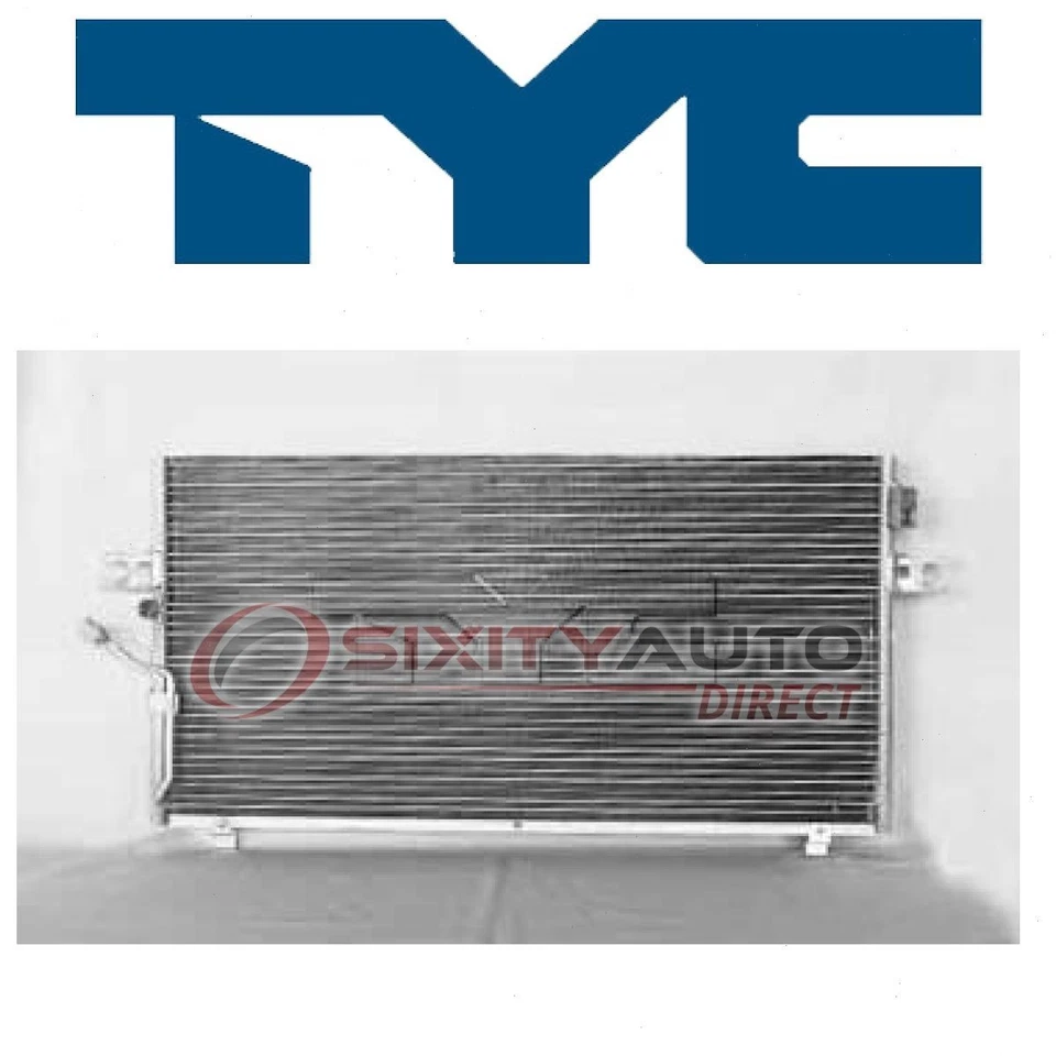 TYC AC Condenser for 2002-2004 Infiniti I35 AC Air Conditioning Heating vu Foto 1 de 4