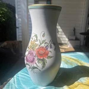 Dutch Jeramie Gouda Holland Vase 1960 "Sandra" 1722 schönes Transferware - Bild 1 von 12