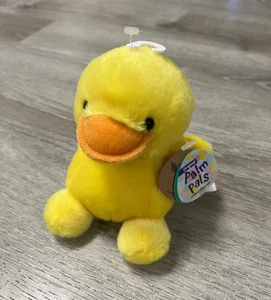 NUEVO CON ETIQUETAS Peluche Aurora World - Palm Pals - TUBBY GOMA PATITO 5" NUEVO - Imagen 1 de 2