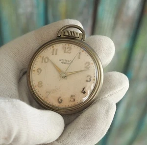 Vintage Westclox Pocket Ben Manual Wind Pocket Watch – 50mm – USA Made - Picture 1 of 5