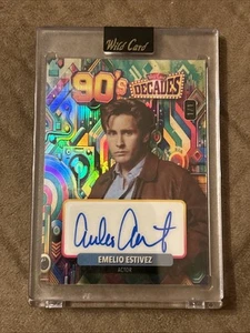 2024 Wild Card Decades Emilio Estivez Autographed 1/1 Auto 🔥🔥 - Picture 1 of 2