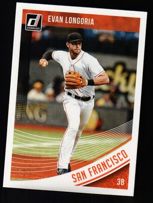 Donruss Baseball #179 2018 - Evan Longoria - San Francisco Giants 18-332 Foto 1 de 2