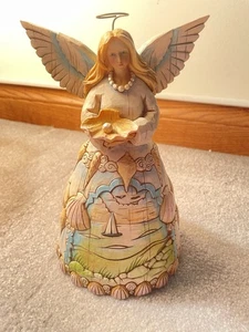 Jim Shore Angel Safekeeper of The Seas and Seashore Heartwood Creek 2003 Retired - Picture 1 of 17