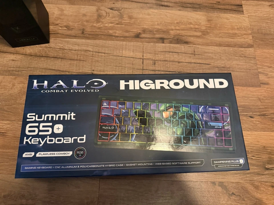Brand New Halo Summit 65 Keyboard From Higround; Hot Swappable Switches, ETC. - Image 1 of 1