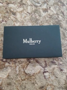 Mulberry England grün Geschenk/Präsentationsbox 8 x 4 x 1,5" - Bild 1 von 5
