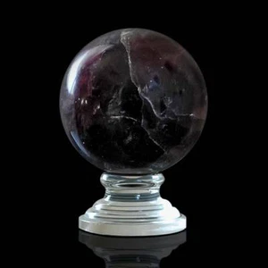 Sfera Pietra Dura Semipreziosa con Base Hard Stone Sphere with Support D.12cm - Picture 1 of 2