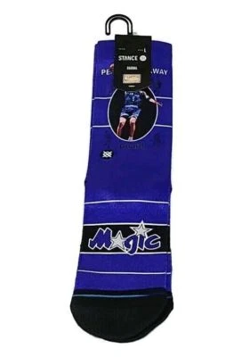 Stance Socks Penny Hardaway Orlando Magic SZ L 9-13 NBA Crew  Hardwood Classics  - Image 1 of 4