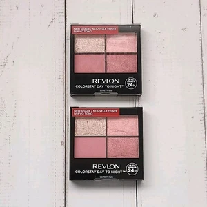 2x Sombra de ojos cuádruple Revlon ColorStay Day To Night, 565 bonita - Imagen 1 de 2