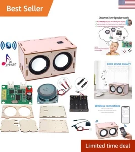 DIY Bluetooth Speaker Kit - Build Your Own Portable Speaker - Science Experiment - Picture 1 of 8
