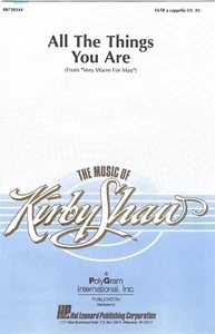 08720244 All The Things You Are the music of Kirby Shaw S.A.T.B. - Picture 1 of 2