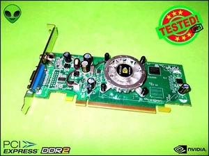 ⭐️NVIDIA GEFORCE 7300SE 64 MB DDR2 SCHEDA VIDEO PCI EXPRESS TV OUT VGA #50016 - Imagen 1 de 3