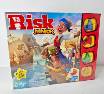 Risk Junior Intro to the Classic Board Game for Kids 5+ Sealed - Image 1 of 4