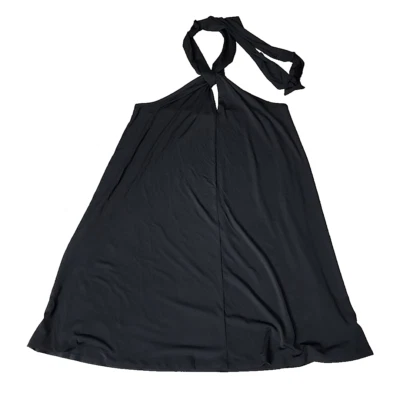 Top halter Venus XL negro sin mangas ojo de cerradura Foto 1 de 4