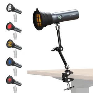 SmallRig RF 10C mini Spotlight LED Flashlight + 9.8 Inches Adjustable Magic Arm - Picture 1 of 20