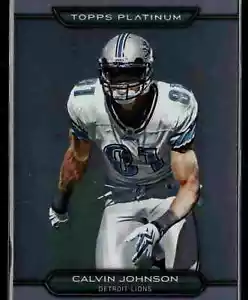 Calvin Johnson 2010 Topps Platinum #160 Detroit Lions - Imagen 1 de 2