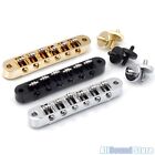 Roller Saddle Tune-O-Matic Bridge w/ M4 Posts for Gibson® Les Paul, SG, Gretsch®