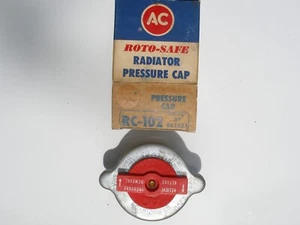 NOS AC RC102 Roto-Safe Radiator Cap Dated '62 1947-56 Chevy Buick Ford Dodge ++ - Bild 1 von 5