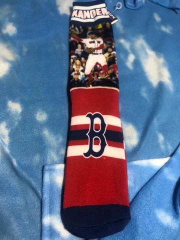 Boston Red Sox Socks National Grid Xander Bogaerts Stadium Giveaway 19 MLB-1 Cover