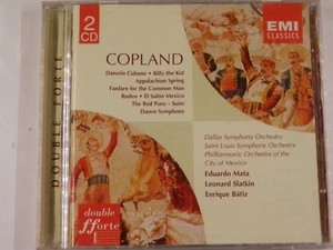 COPLAND - Mata / Slatkin / Batiz - EMI Classics double Forte - 2CDs - Foto 1 di 2