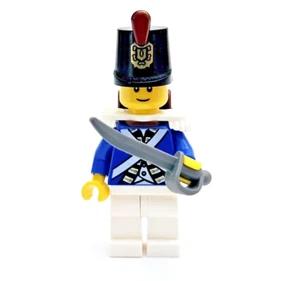 Lego Bluecoat Soldier 1 with Smile Minifigure Pirates III Imperial Soldiers Fort - Picture 1 of 2