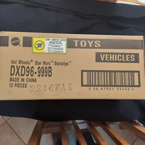 Box of 12 Mattel hot wheels star wars starships - Picture 1 of 2
