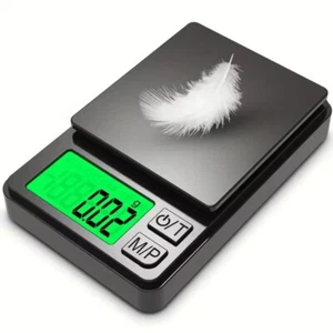 Precision Pocket Scale 1000g X 0.1g - Digital Gram, Food, Jewelry, Ounces/Grains - Foto 1 di 9