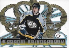 98-99 CROWN ROYALE LIMITED SERIES SP SERGEI KRIVOKRASOV #76 AND STAMPED 69/99