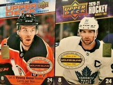 2020-21 Upper Deck NHL Hockey Series 1 & 2 Team Sets - You Pick Your Team 