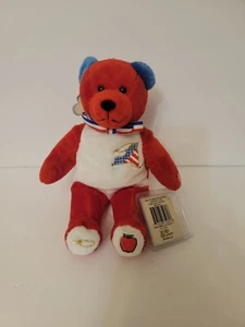 The Original Holy Bears God Bless New York Rojo 9/11 2001 Medias Relleno Regalo - Imagen 1 de 6