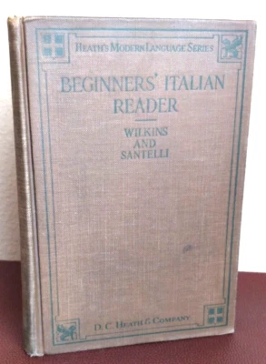 1925 Beginner's Italian Reader (Heath's Modern Language Series) - Image 1 of 4