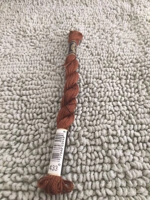 Vintage DMC Perle Cotton Thread Size 5 25m- 27.3y Skein #433 Brown - Image 1 of 4