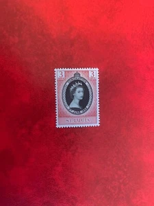 ST LUCIA 1953 MNH QUEEN ELIZABETH 2 CORONATION - Picture 1 of 1